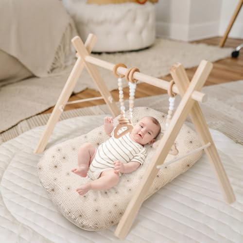 Cozy Muslin Lounger Pillow Covers for Newborns - Baby Nest Sheets 0-12 Months