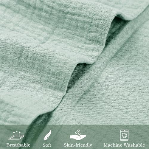 Two-Pack Organic Muslin Baby Lounger Cover